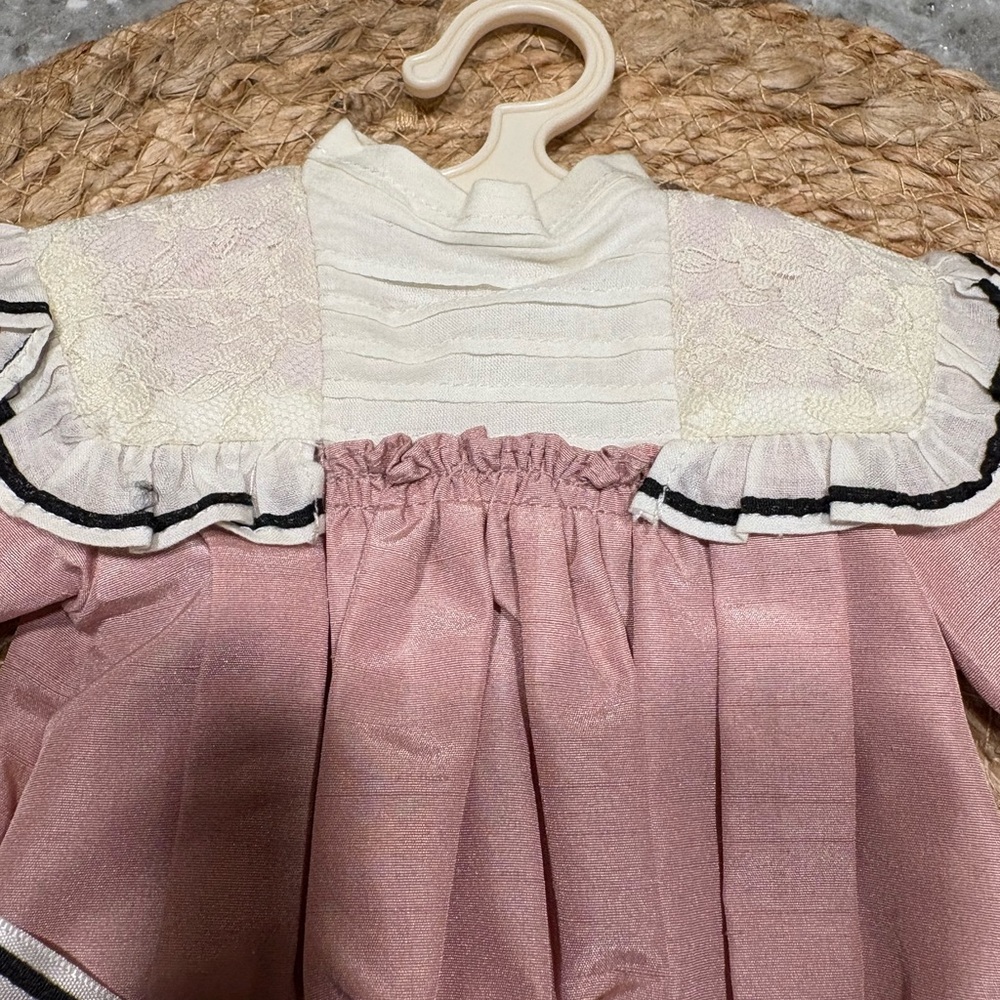 Authentic Samantha American Girl Pink Fabric Detail Talent Show Dress - Picture 2 of 5